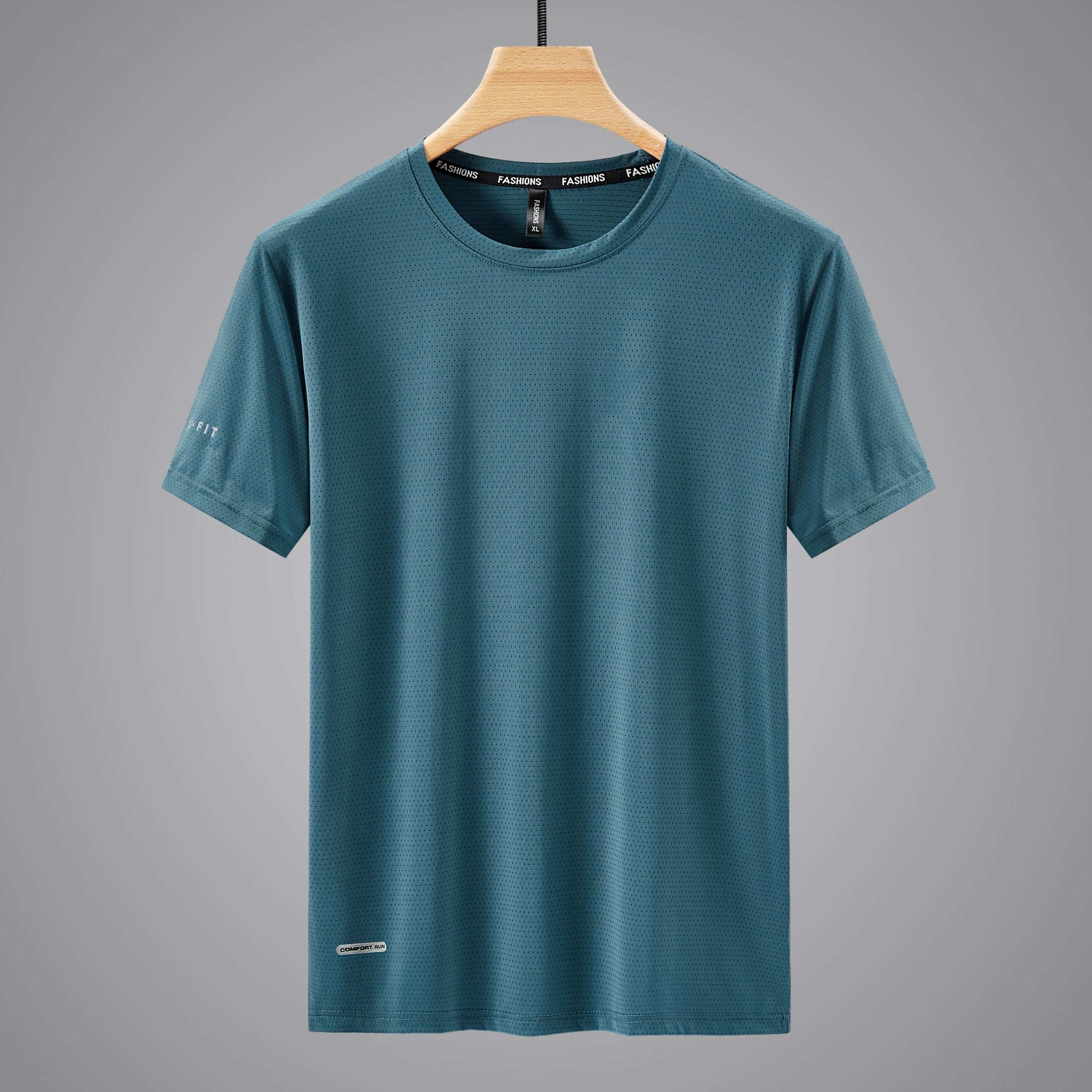 T-Shirt Sport Homme Séchage Rapide Manches Courtes Été Casual Blanc Grande Taille Oversize 6XL 7XL 8XL 9XL Gym Fitness – Tee Sport Performance Inclusif | Mode Homme Sport Premium