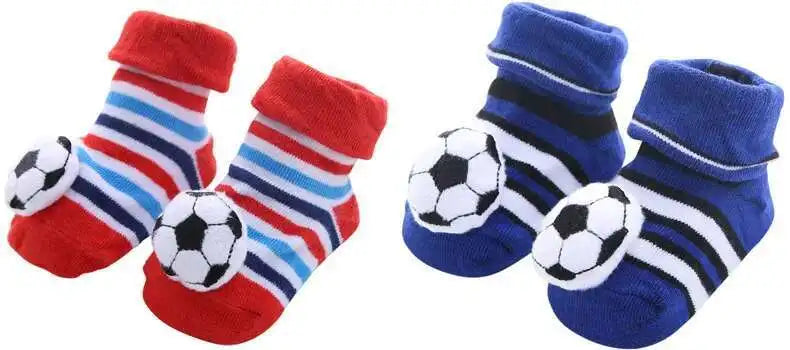 Chaussettes Bébé Unisexe Motifs Animaux Cartoon – Antidérapantes Nouveau-Né Toddler Cadeau Naissance