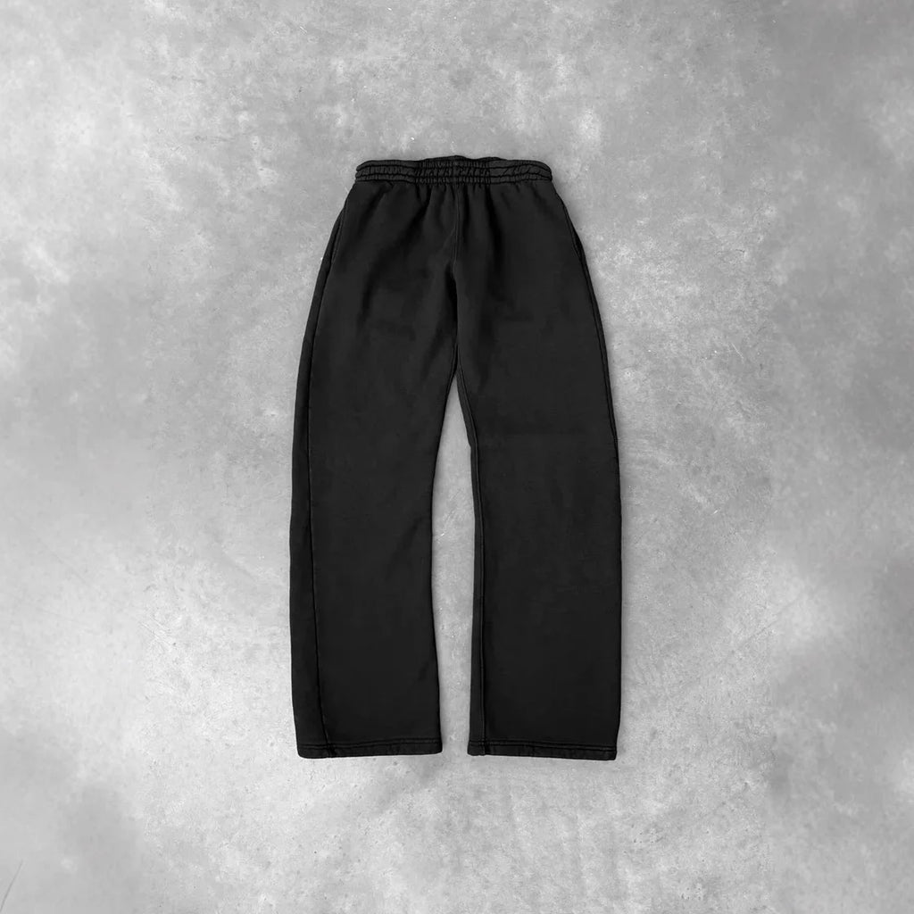 Jogging Homme Jambe Droite Y2K Rétro Loose Fit Hip Hop Casual Grandes Poches – Pantalon Streetwear Confortable Tendance | Mode Homme Urban
