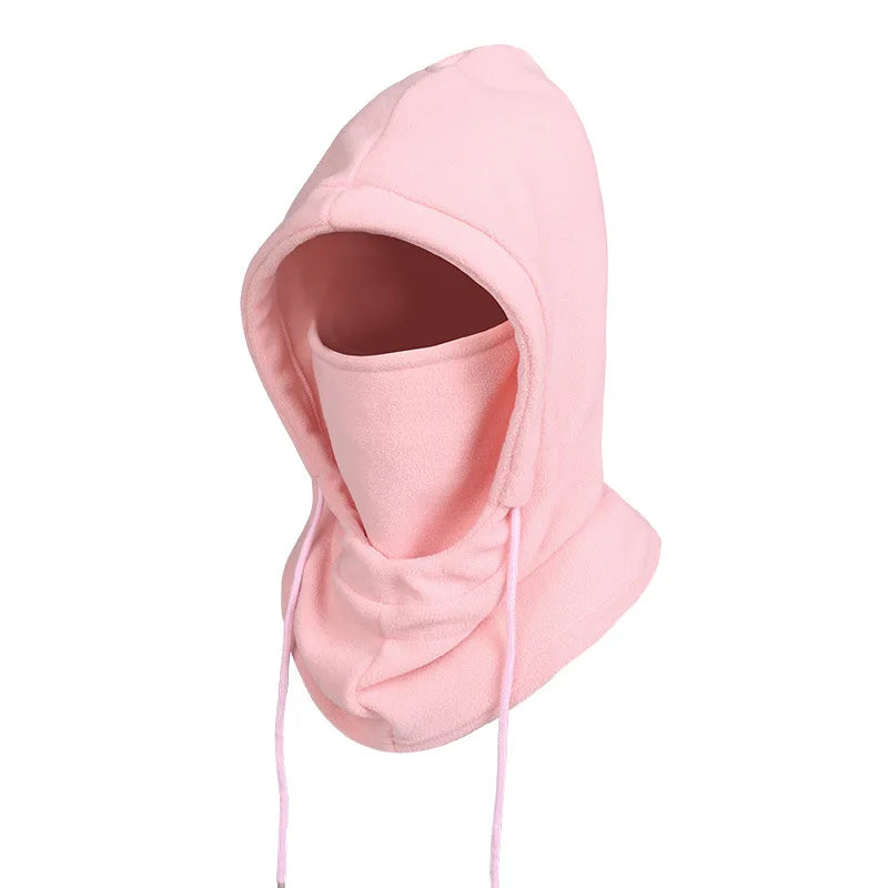 Cagoule Polaire Adulte 3-en-1 - Masque, Tour de Cou & Bonnet Coupe-Vent