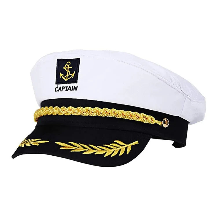 Chapeau Capitaine Marin Adulte – Réglable Homme & Femme | Déguisement & Fête