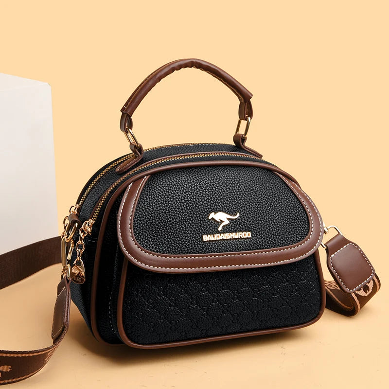 Petit Sac Rond Femme Style Coréen – Sac Épaule Bandoulière Tendance Influenceuse Mode