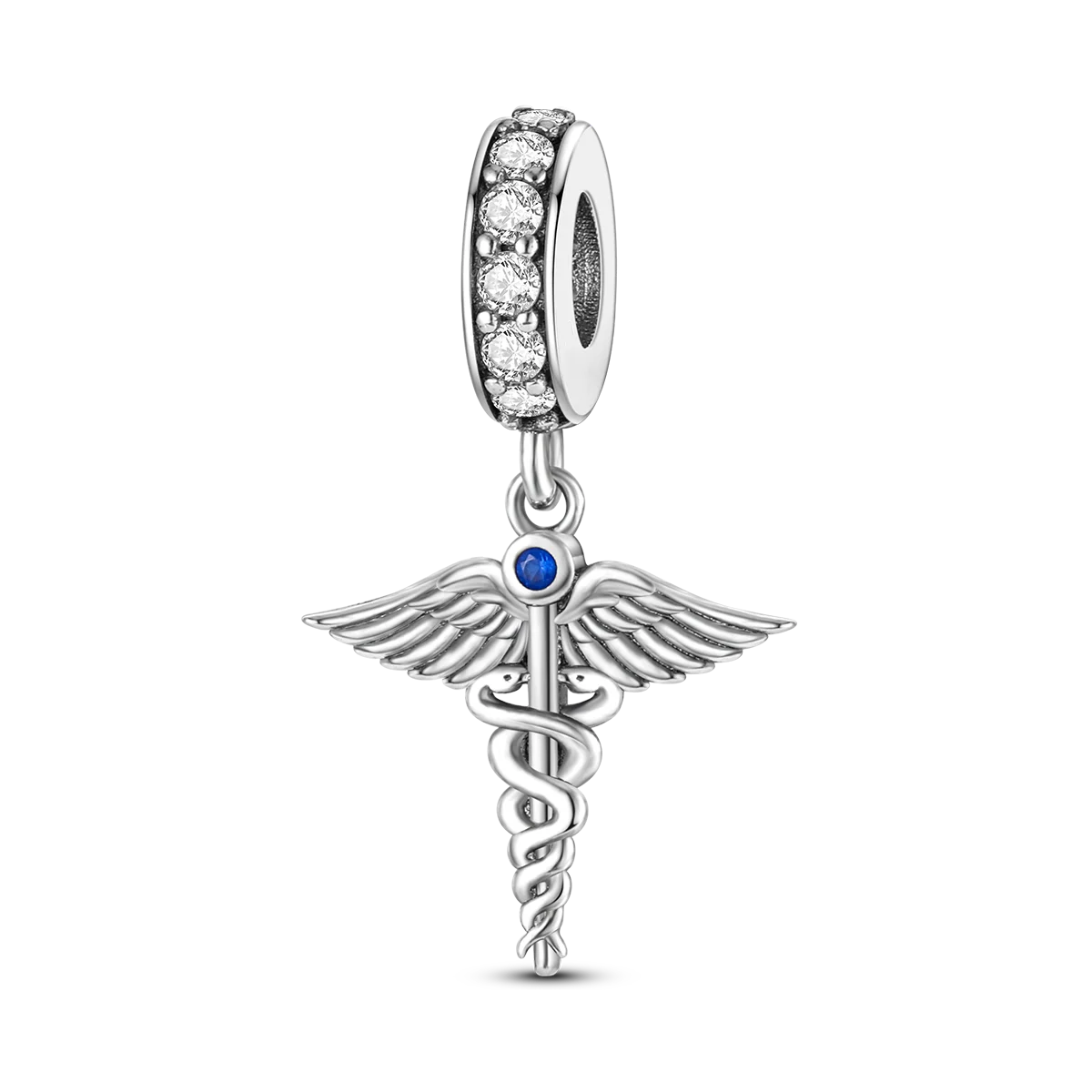 Charm Argent 925 Pendentif Croix, Ange, Pyramide & Pharaon – Breloque Spirituelle & Symbolique DIY | Compatible Bracelet Original | Bijou Personnalisé