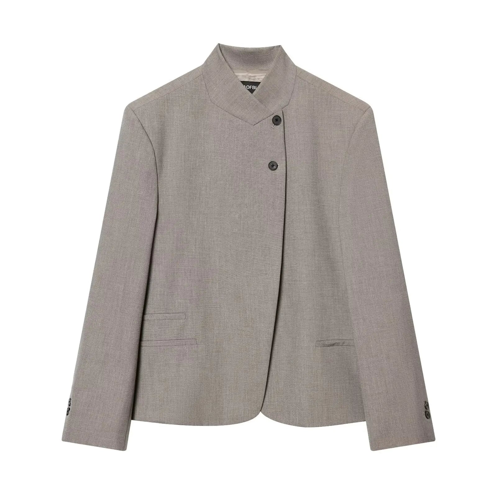 Blazer Femme Élégant Printemps 2026 – Veste Légère Style Street Voyage & Vacances | Tendance Jeune