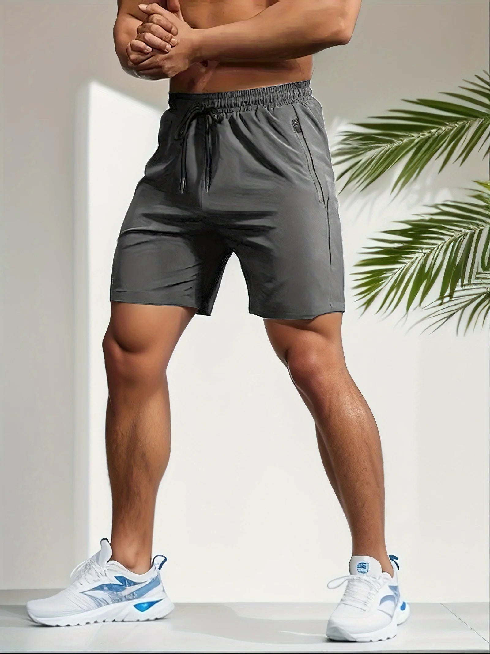 Short Homme Sport Séchage Rapide Respirant Gym Workout Running Cyclisme Cordon Taille Été Léger Confortable | Short Sport Séchage Rapide Premium