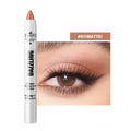 Crayon Fard à Paupières Highlighter Waterproof – Glitter Matte Nude Ver à Soie | Eyeliner Blanc Pigmenté