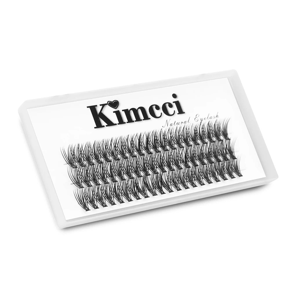 Faux Cils Kimcci 3D Russian Volume – 60 Bundles | Extensions Mink Individuelles Naturelles