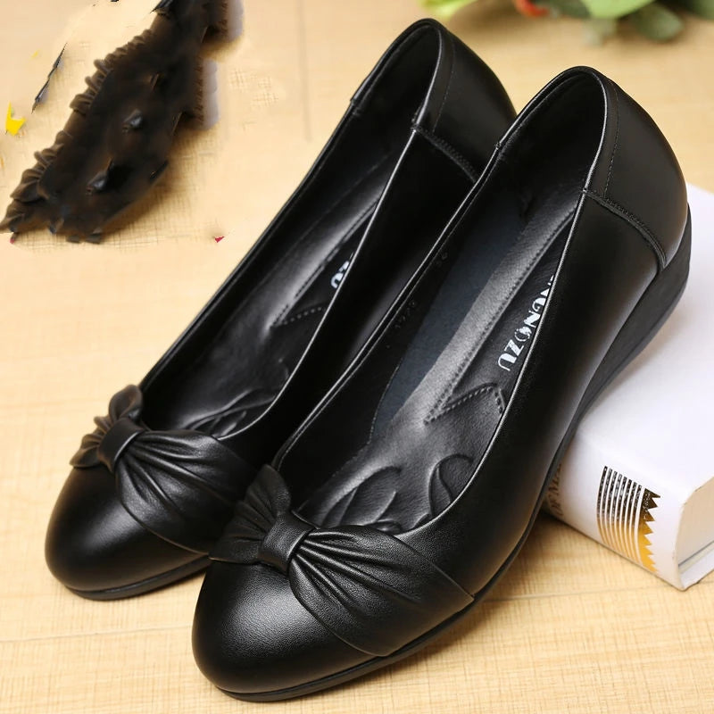 Loafers Cuir Verni Flat Femme Été 2023 – Légers Confortables Casual Outdoor Étudiantes