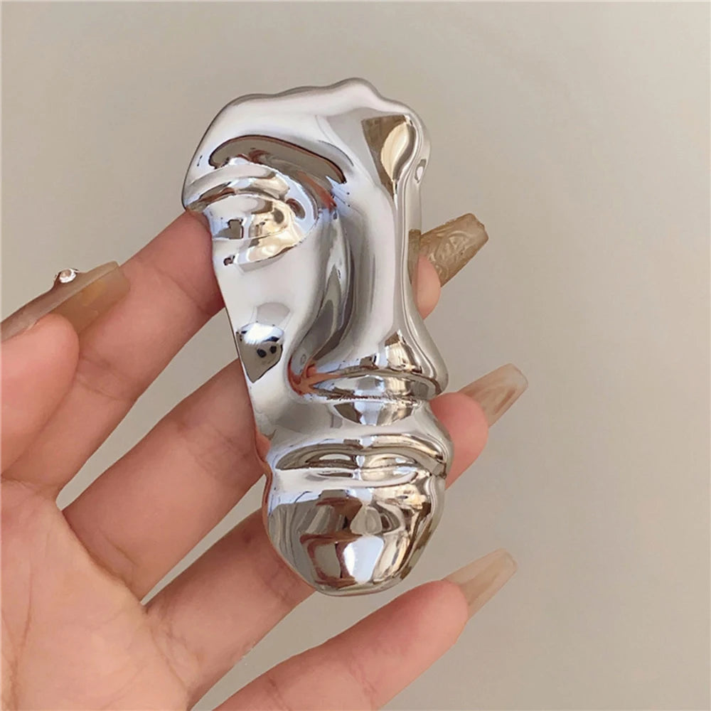 Broche Fleur Métal Style Punk & Fashion – Accessoire Veste, Costume & Manteau | Idée Cadeau Tendance Unisexe