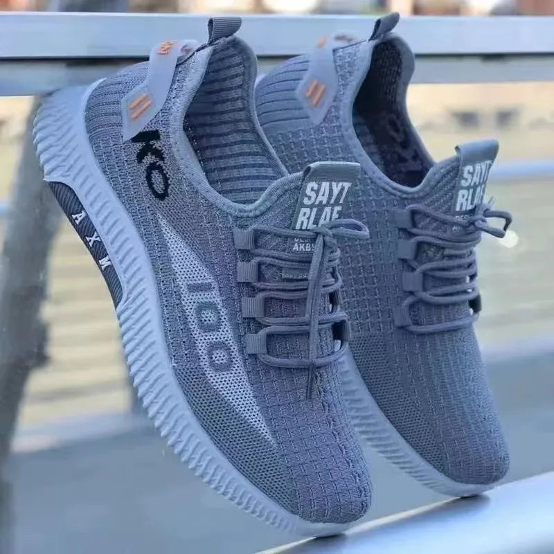 Sneakers Running Homme Semelle Douce Légère – Tennis Casual Sport Printemps Qualité