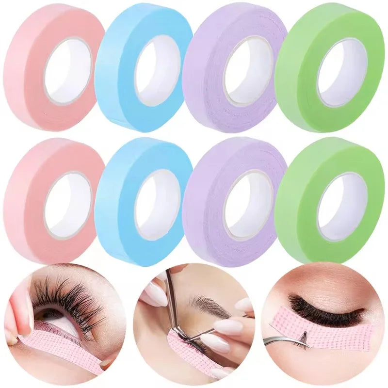 Ruban Micropore Extension Cils 4mm – Respirant Facile à Déchirer | Accessoires Pose Cils