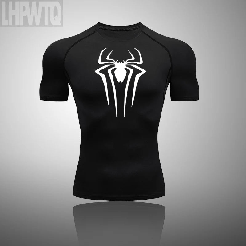 T-Shirt Sport Homme Élastique Séchage Rapide – Col Rond | Musculation, Running & Fitness | Respirant & Gainant