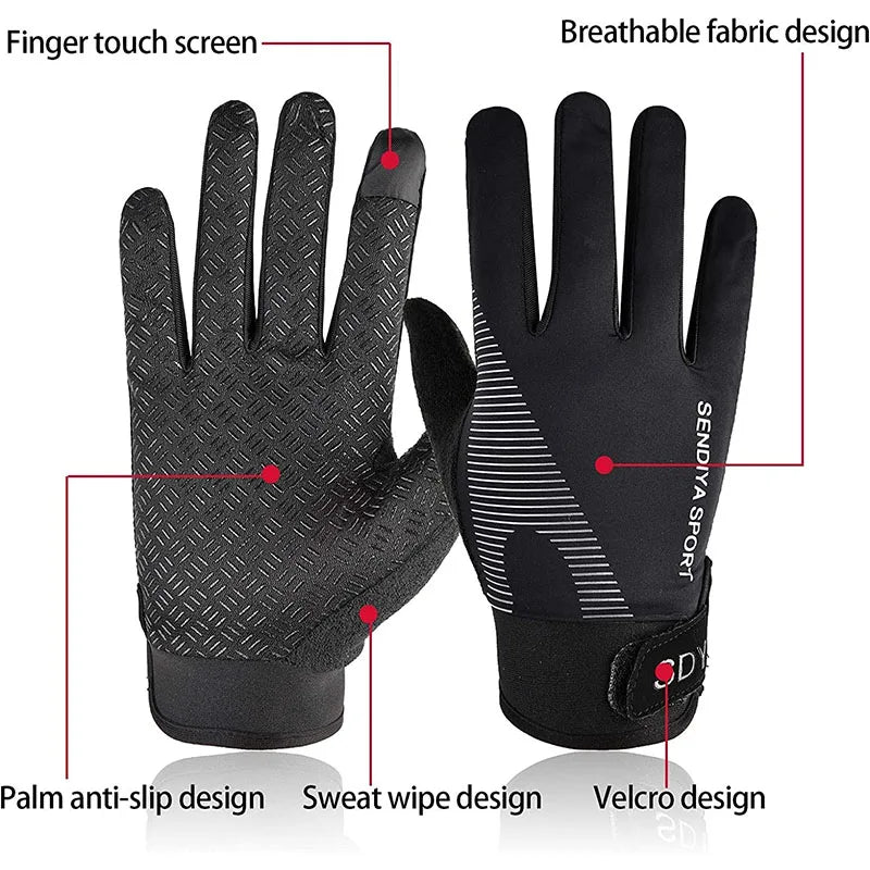 Gants de Musculation Doigts Complets – Protection Paume Totale & Grip Extra | Gym, Fitness, Pêche & Escrime | Entraînement