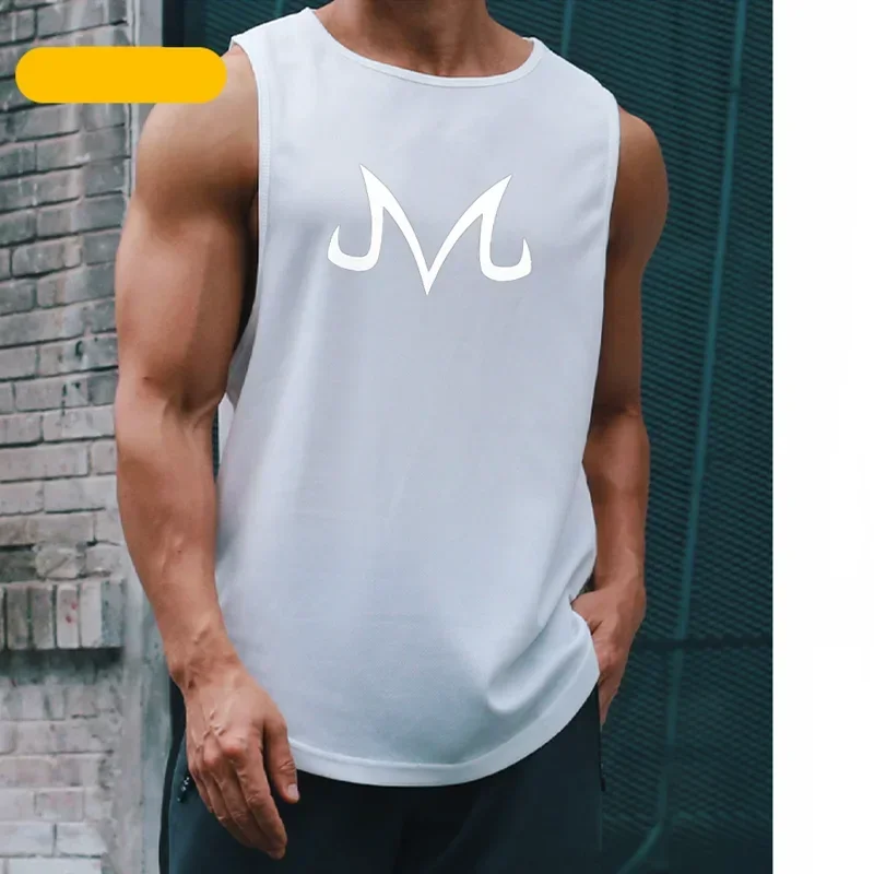 Débardeur Sport Homme Sans Manches Imprimé – Séchage Rapide & Respirant | Gym, Basketball & Fitness | Tank Top Été