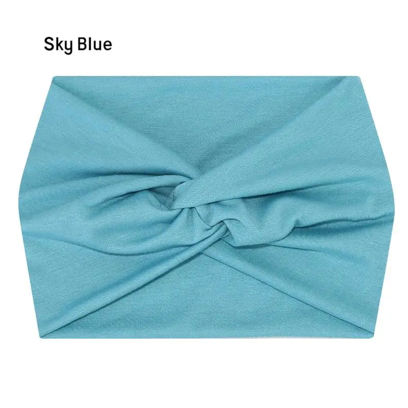 Bandeau Cheveux Large Élastique Femme – Sport, Yoga, Running & Maquillage | Turban Anti-Transpiration | Multiusage Tendance