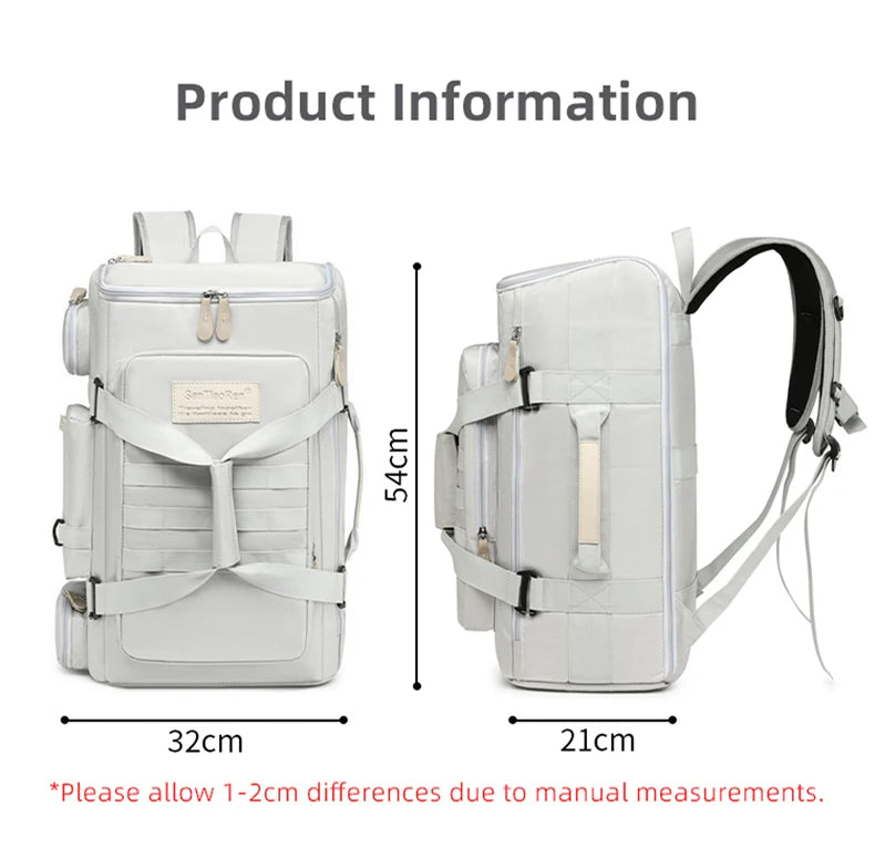 Sac de Sport Grande Capacité - Compartiments Sec/Humide