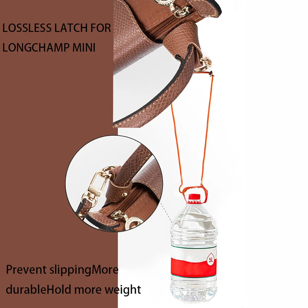 Bandoulière Remplacement Cuir Véritable – Sangle Sac Crossbody Compatible Longchamp Sans Perforation