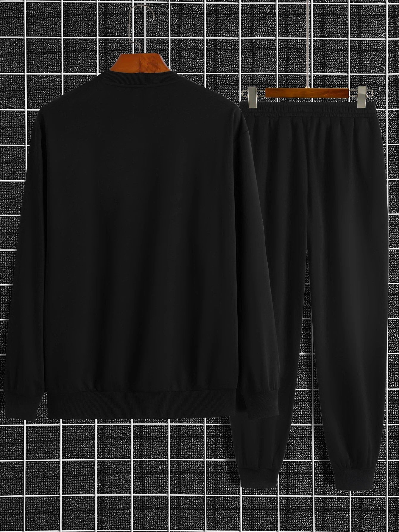 Ensemble Sweatshirt + Sweatpants Imprimé Homme Automne – 2 Pièces Loose Casual Daily