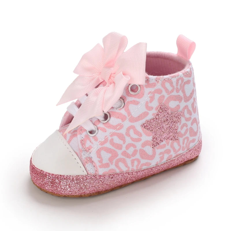 Chaussures Bébé Fille Rose Semelle Souple – Ballerines Légères Confortables Premiers Pas Casual