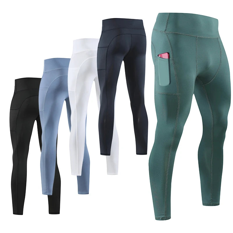 Herren Kompressionsleggings Gym Fitness Laufen Yoga Jogging Skinny Dry Fit Eng Anliegende Sporthose Bequem Leistungsstark Zeitlos – Premium Kompressionsleggings Gym Fitness Laufen Yoga Dry Fit | Herren Sport Kompressionsmode Premium