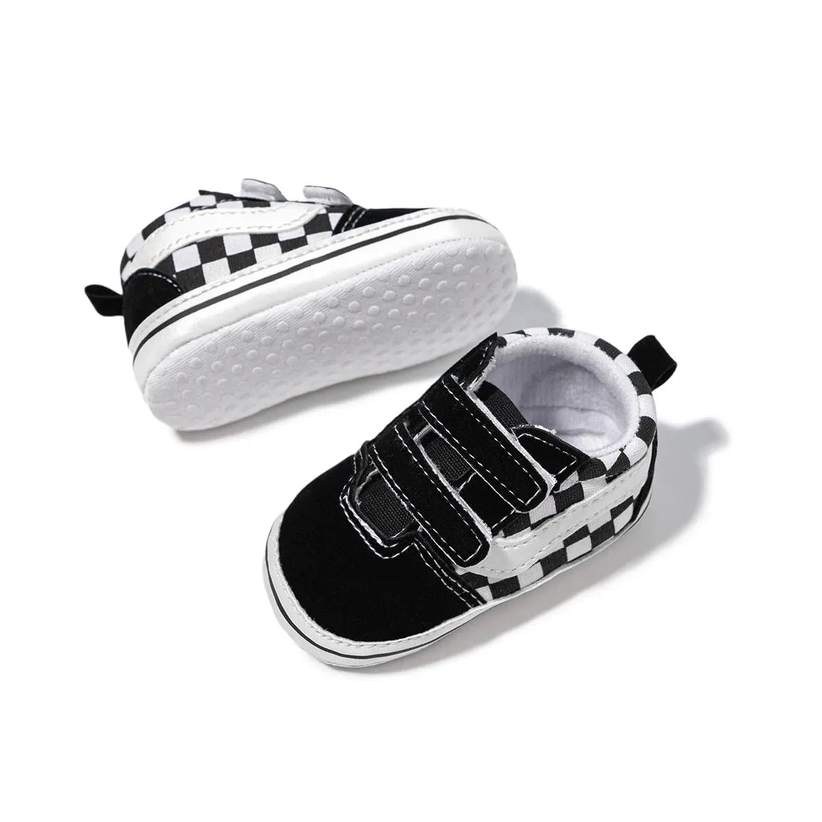 Chaussures Bébé Toile Unisexe Semelle Antidérapante – Sneakers Premiers Pas Garçon Fille Casual