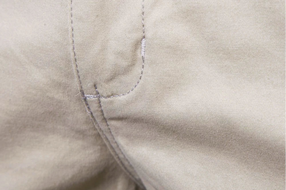 Short Homme 100% Coton Couleur Unie Ceinture Élastique Casual Business Social Plage Été Haute Qualité 10 Coloris Disponibles – Short Premium Multifonction | Mode Homme Été Premium