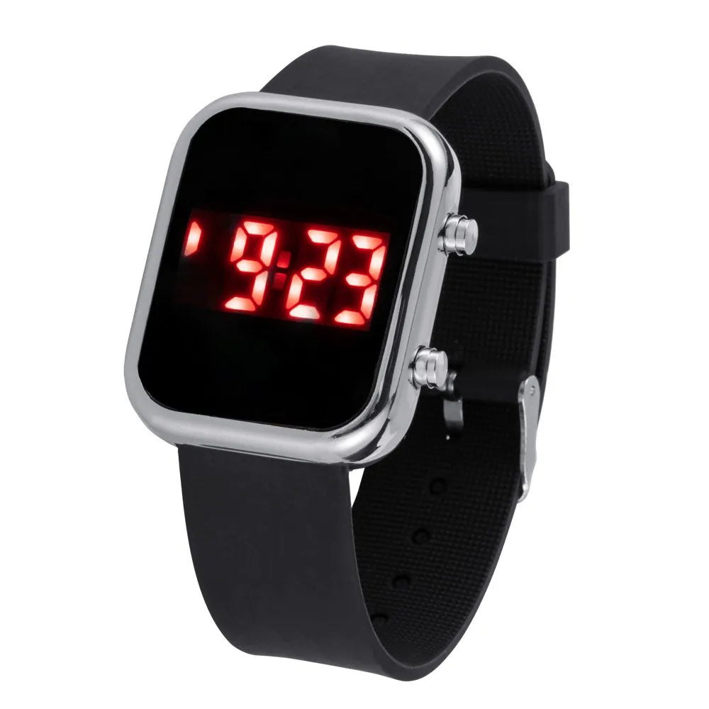 LED Digitaluhr Unisex Sport Wasserdicht – Fashion Casual Herren Damen Teenager Studenten