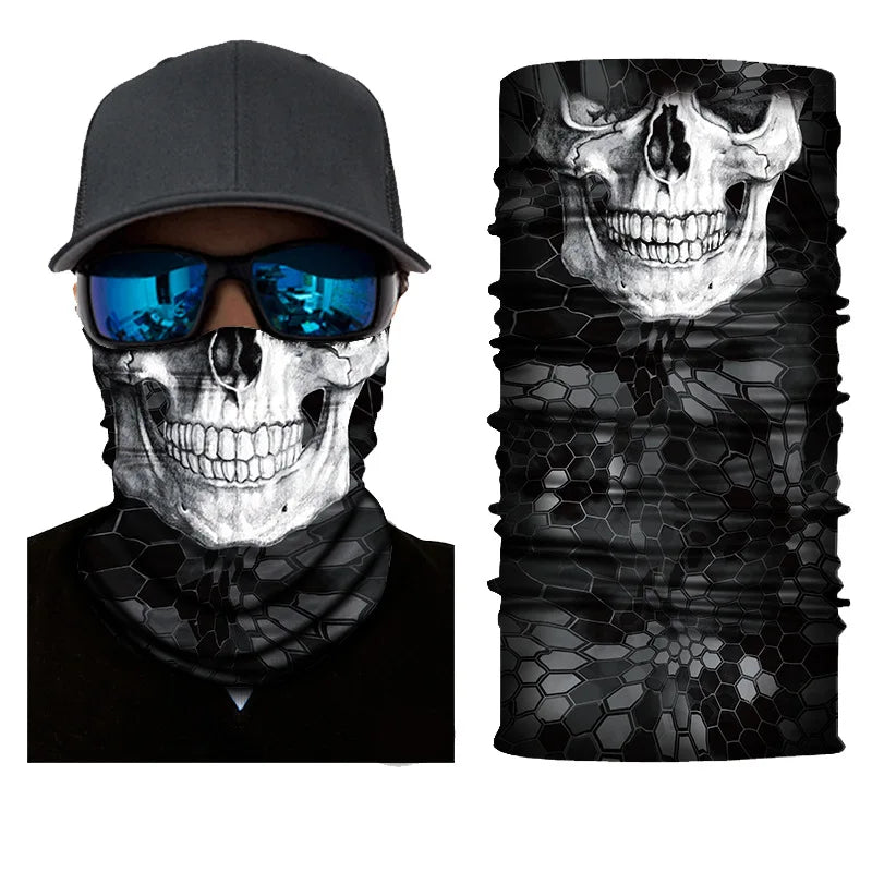Tour de Cou Cagoule Multifonction – Bandana Sans Couture Coupe-Vent | Vélo, Ski, Moto, Randonnée & Snowboard
