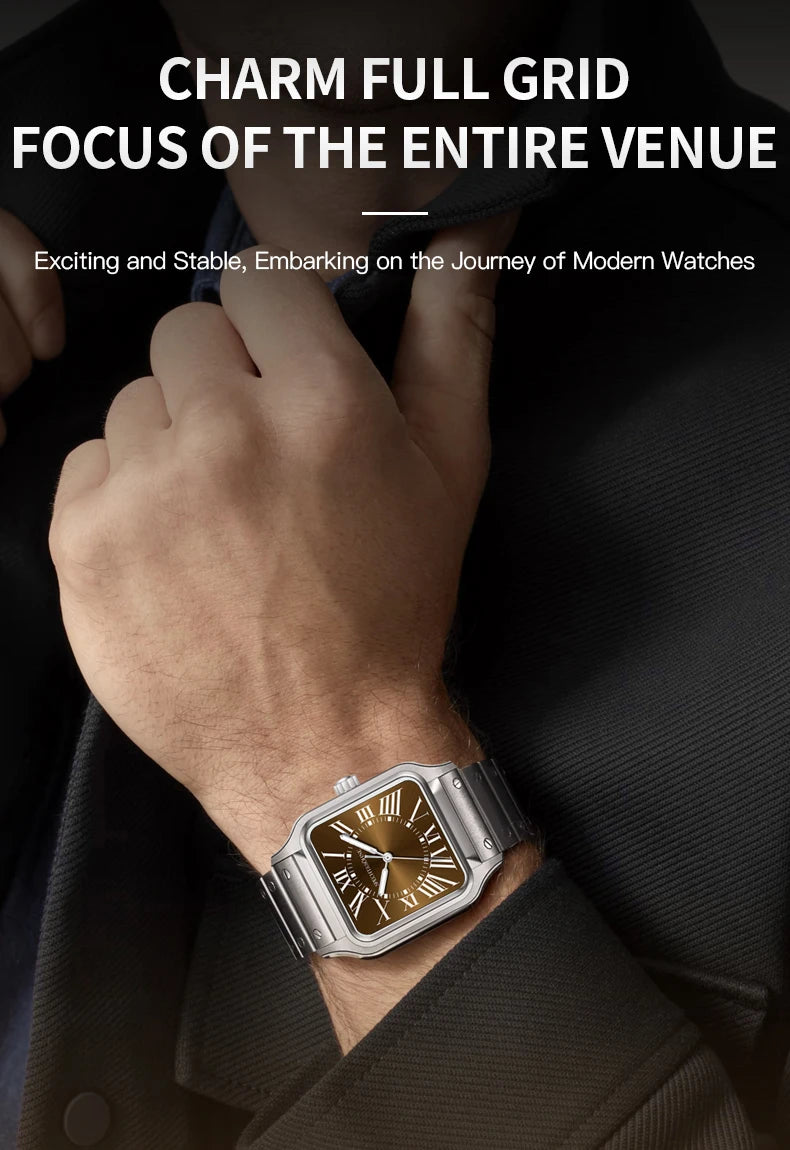 Montre Unisexe Specht & Söhne Luxe 34mm Quartz – Ultra-Fine Saphir Acier Étanche 50M