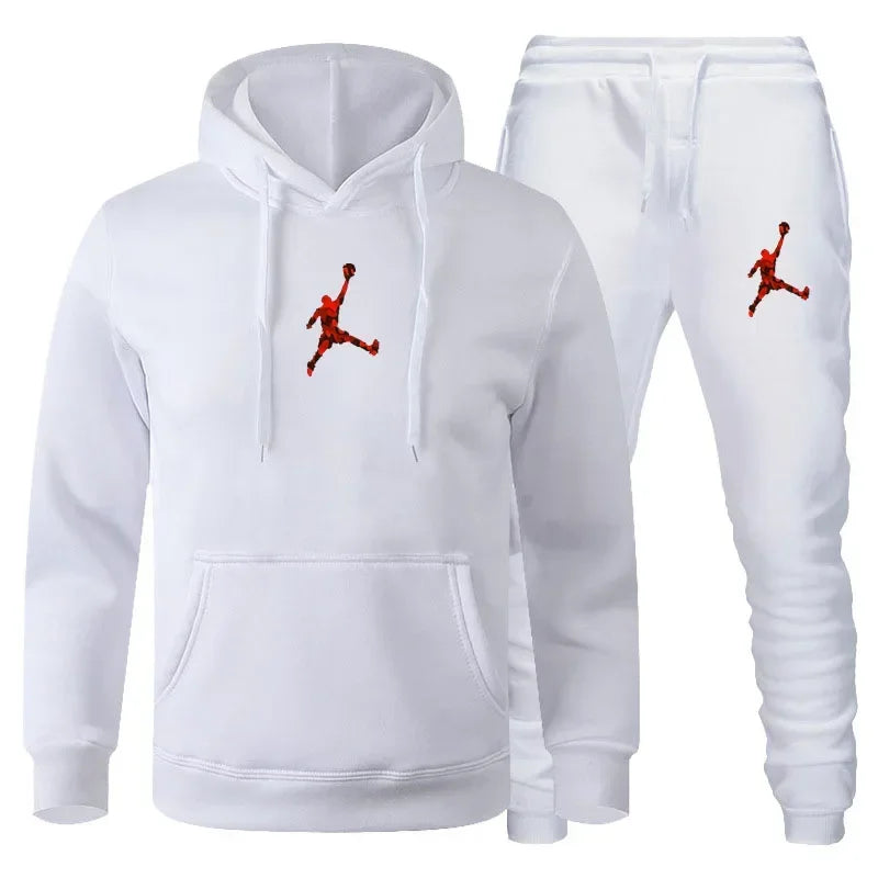 Ensemble Jogging Homme 2 Pièces Sweatshirt Manches Longues + Pantalon Casual Fitness Sport Automne Hiver Fashion Confortable Tendance Intemporel – Ensemble Jogging Premium 2 Pièces Sport Casual Automne Hiver | Mode Homme Sportswear Premium