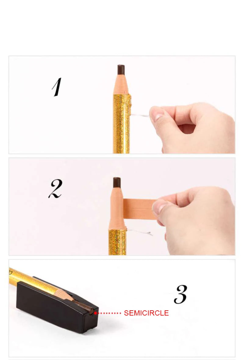Crayon Sourcils Waterproof Tattoo Tint – Longue Tenue Naturel | Maquillage Professionnel