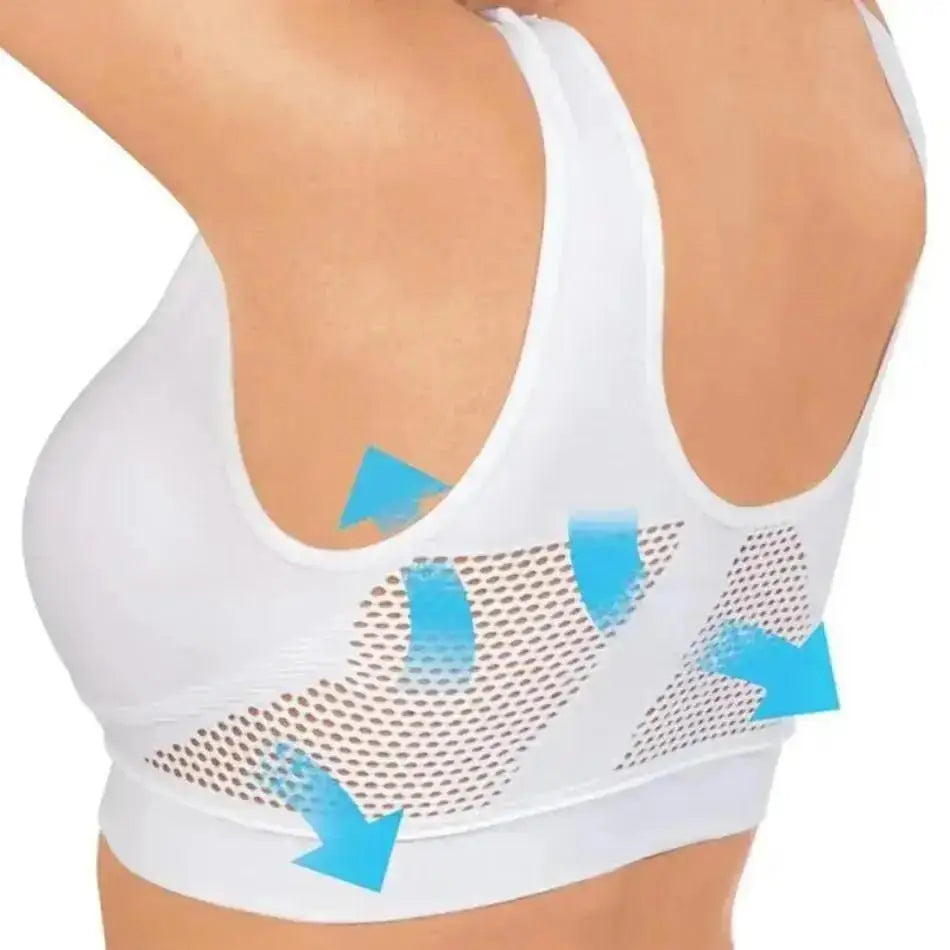 Brassière Sport Femme Respirante Anti-Chocs – Maintien Optimal & Absorption Transpiration | Gym, Running & Fitness