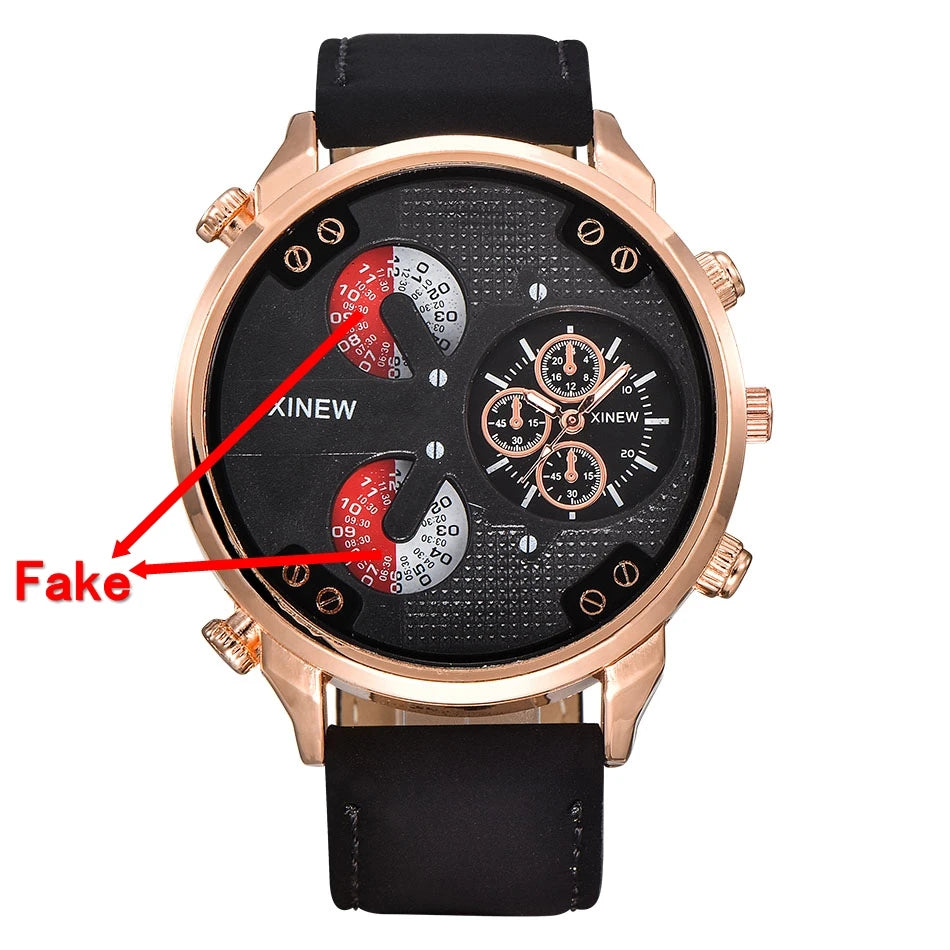 Montre Homme XINEW Quartz Nylon Casual – Fashion Student Sport Tendance Montre Homme
