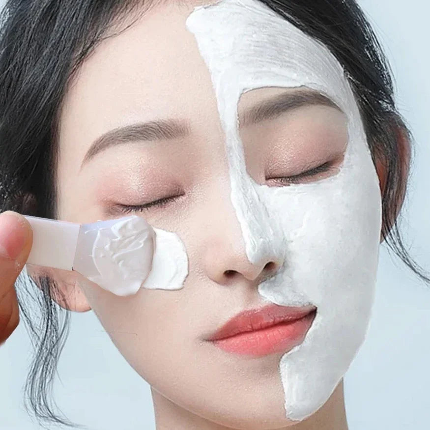 Set 3 Pinceaux Masque Visage en Silicone – Applicateur Argile, Boue & Crème | Outil Soin Visage DIY & Salon