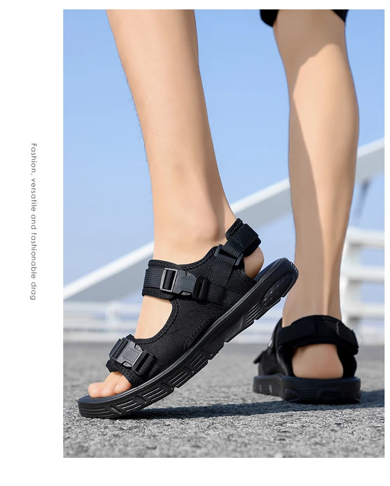Sandales Sport Homme Non-Slip Conduite Plage Été – Résistantes Semelle Douce Tendance