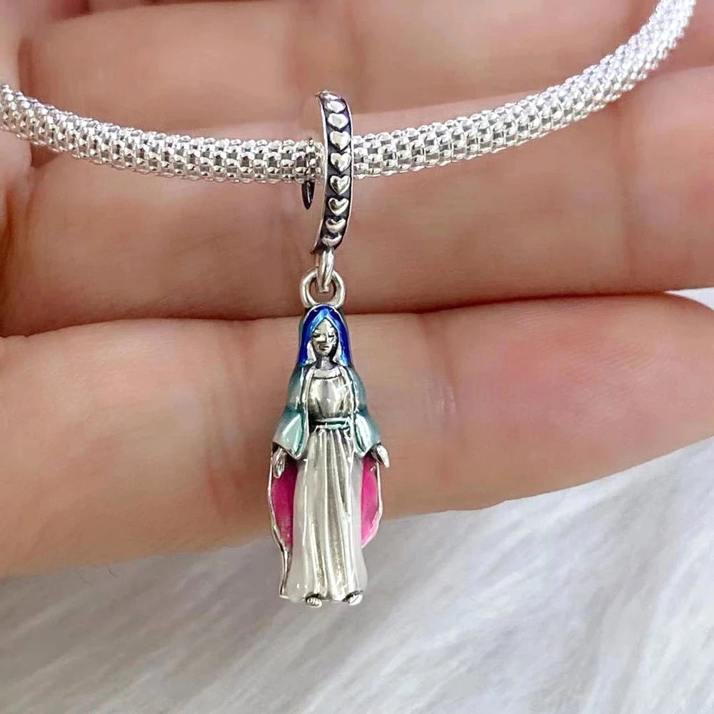 Charm Argent 925 Bouddha Dieu de la Richesse – Perle DIY Pendentif Bracelet Bijou Fashion