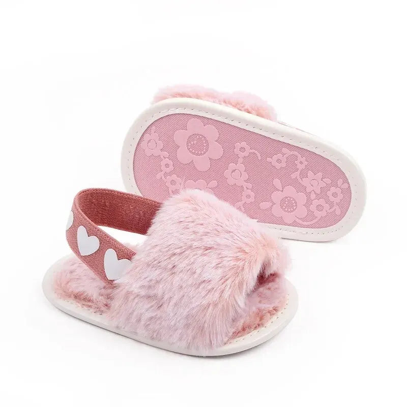 Sandales Bébé Fille Premiers Pas Respirantes Douces – Chaussures Jardin Color Block Mignonne 0-18 Mois