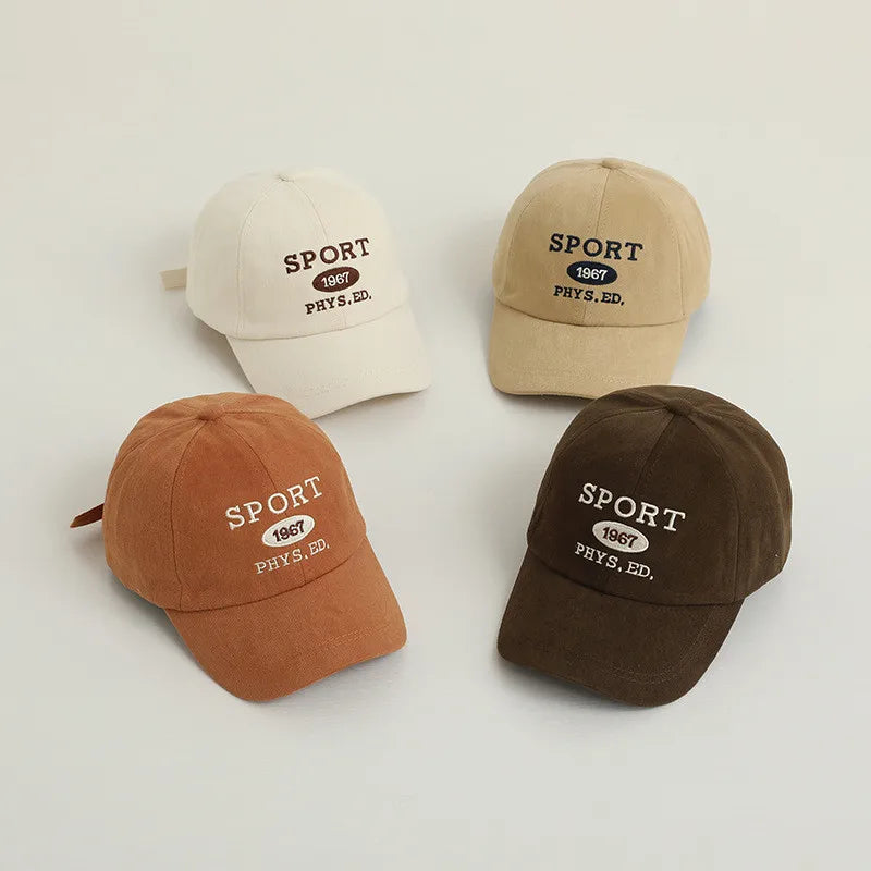 Casquette Enfant Réglable Lettre – Bob Anti-UV Garçon Fille Printemps Été Automne Outdoor