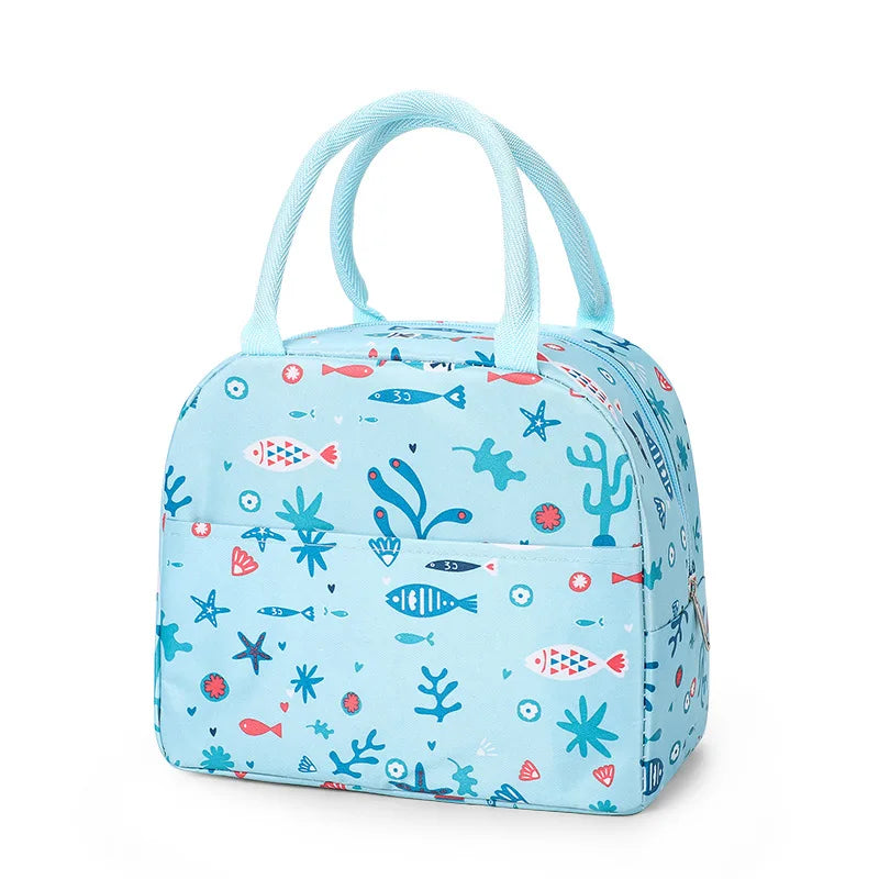 Lunch Bag Isotherme Cartoon – Sac Repas Thermique Pique-Nique Conservation Glacière Enfant