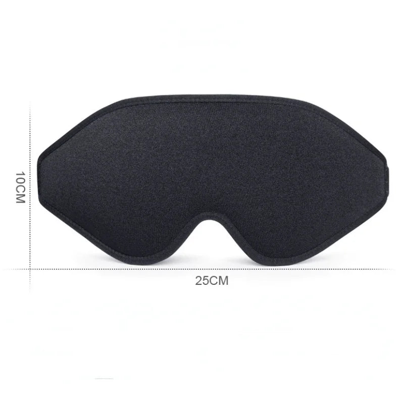 Masque de Sommeil 3D Mousse Mémoire - Occultant Total & Confort Premium