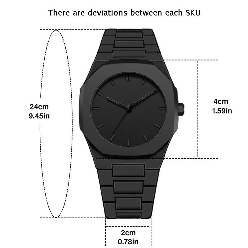 Montre Homme Sport Quartz Bracelet Plastique – Légère Casual Fashion Tendance
