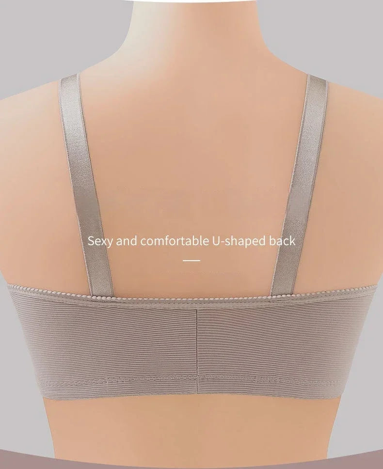 Soutien-Gorge Allaitement Boutons Frontaux Sans Armature – Brassière Maternité Confortable Invisible Femme Enceinte