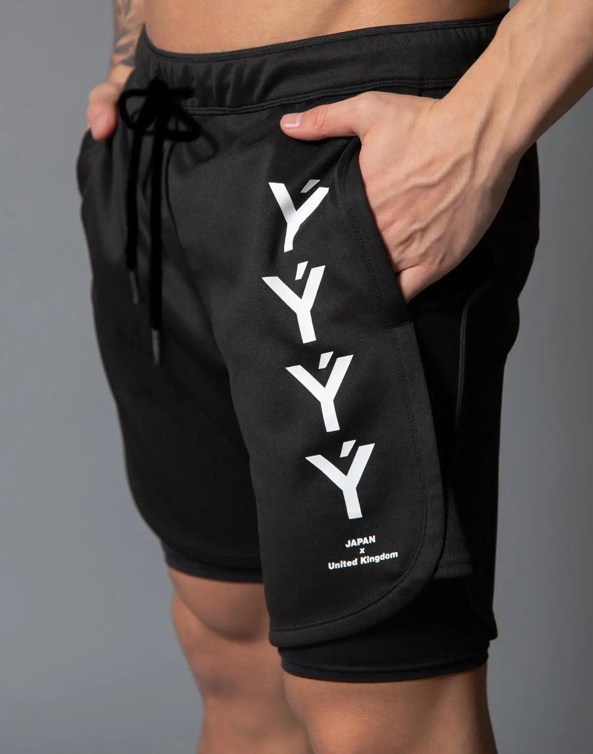 Short Sport Homme Double Couche Séchage Rapide – Respirant & Confortable | Running, Fitness & Entraînement Été