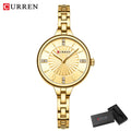 Montre Femme CURREN Luxe Diamond Quartz – Acier Étanche Élégante Dress Diamant