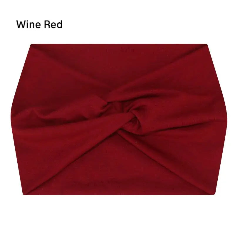 Bandeau Cheveux Large Élastique Femme – Sport, Yoga, Running & Maquillage | Turban Anti-Transpiration | Multiusage Tendance