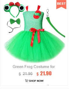 Déguisement Diablesse Rouge Fille – Robe Tutu Demon avec Ailes Cornes Trident Halloween Carnaval