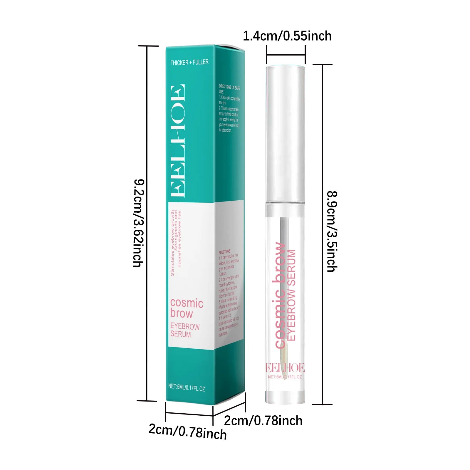 Sérum Croissance Rapide Sourcils & Cils – Anti-Chute & Repousse | Densifiant Naturel