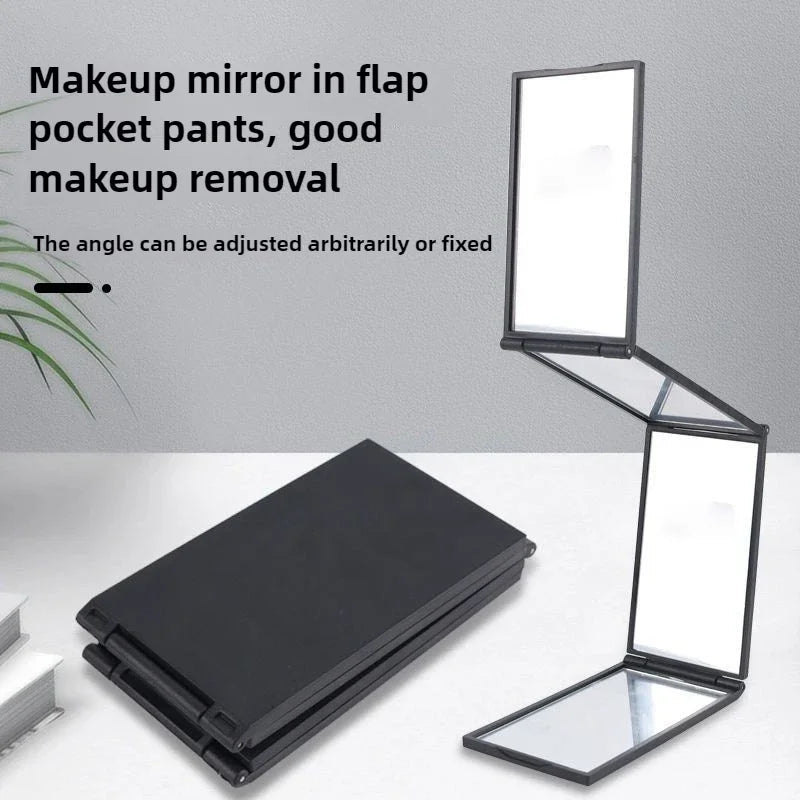 Miroir Maquillage 360° Pliable 4 Faces - Coiffure & Beauté Portable