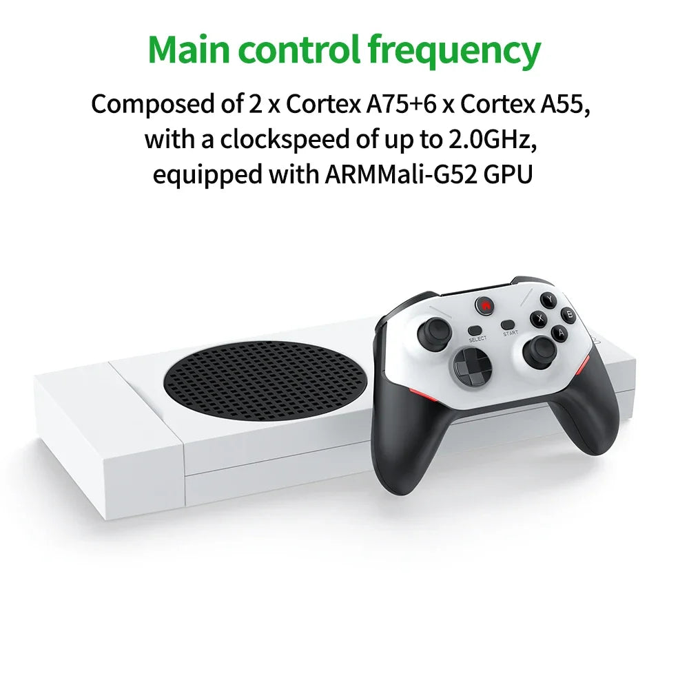 BOYHOM M88 Console de Jeu Rétro 4K – Clé HDMI ARM Mali-G52 GPU, 20 000 Jeux Intégrés, Manette Sans Fil, Compatible PS2/PS1/N64/DC