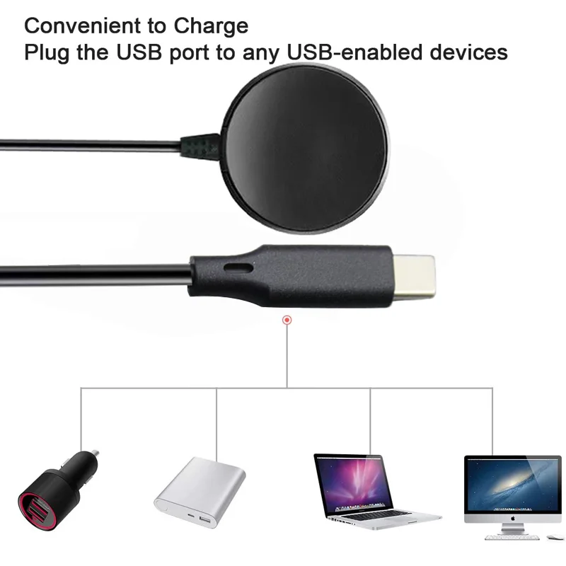 Station de Charge Galaxy Watch Type-C USB Magnétique – Watch Ultra 7 6 5 4 3 Active 2